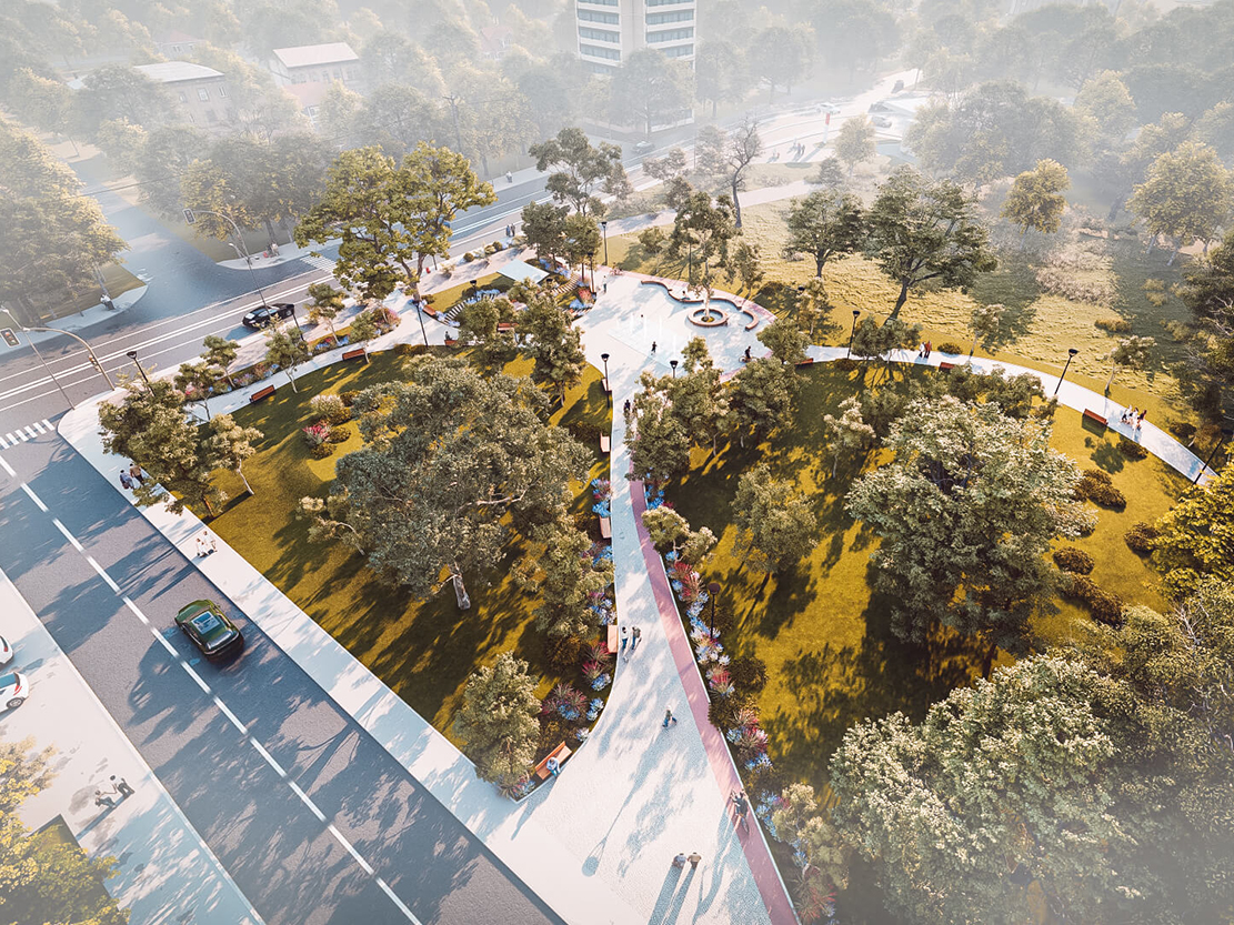 District 1 pumptrack park design
