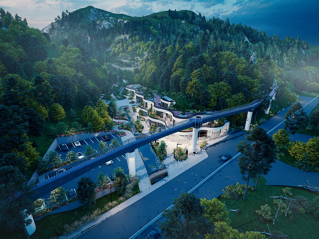 Amenajare urbana si incubator de afaceri Sinaia